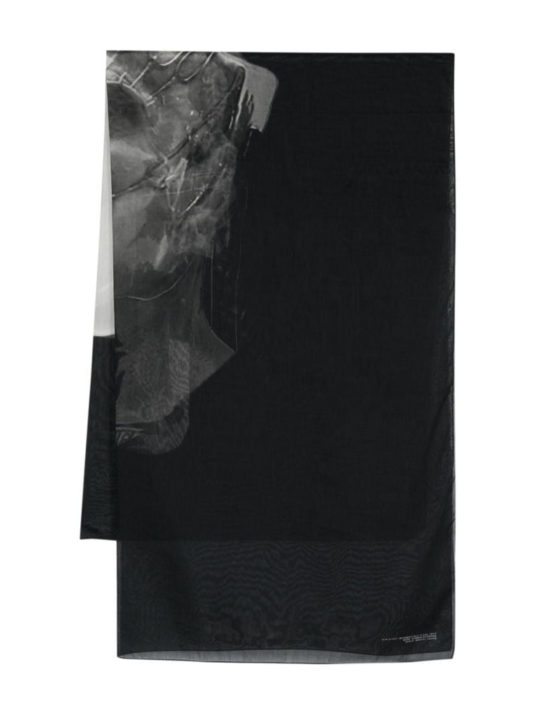 Black Ron Flag Scarf