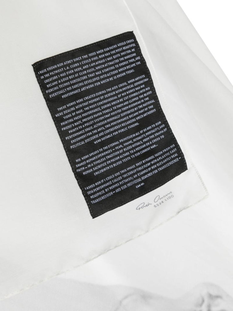 White Ron Flag Scarf