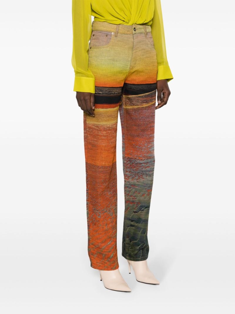 Yellow Voyage Straight-leg Jeans