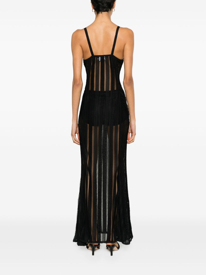 Black Yayay Lace Maxi Dress