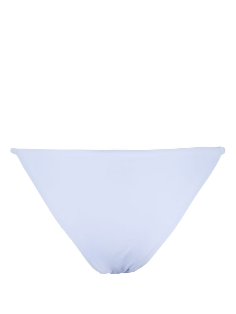 Blue Stone-embellished Bikini Bottom