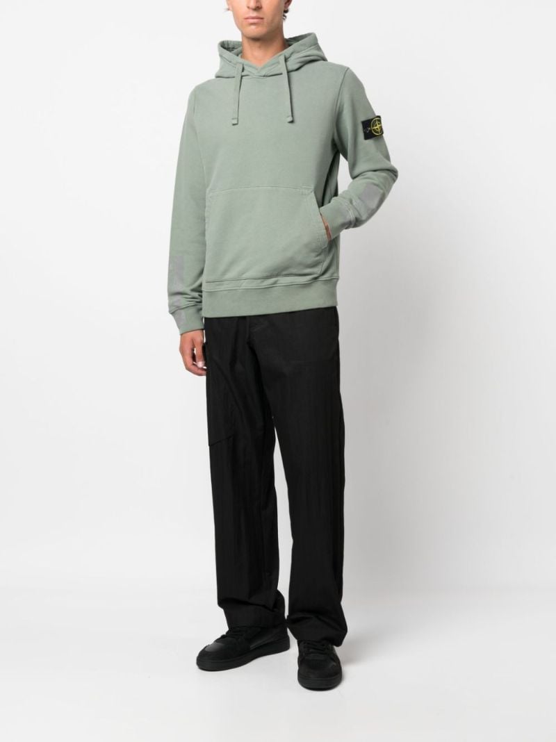 Green Cotton Hoodie