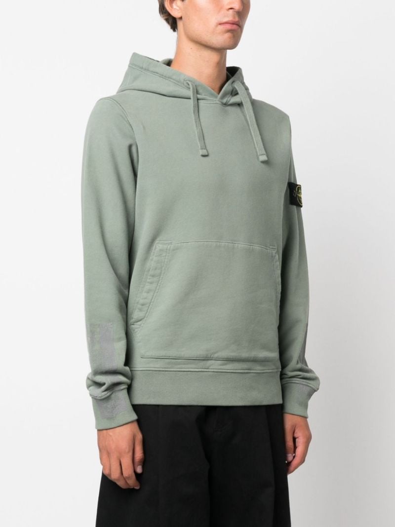 Green Cotton Hoodie