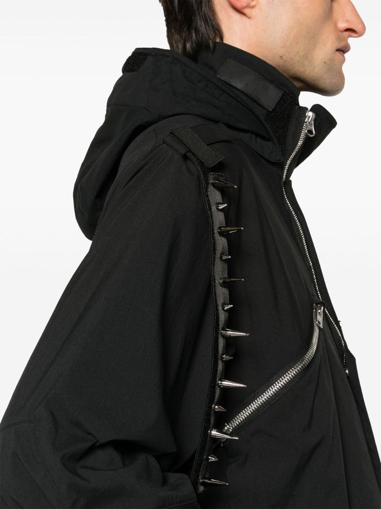 Black J1wb-e Hooded Windbreaker