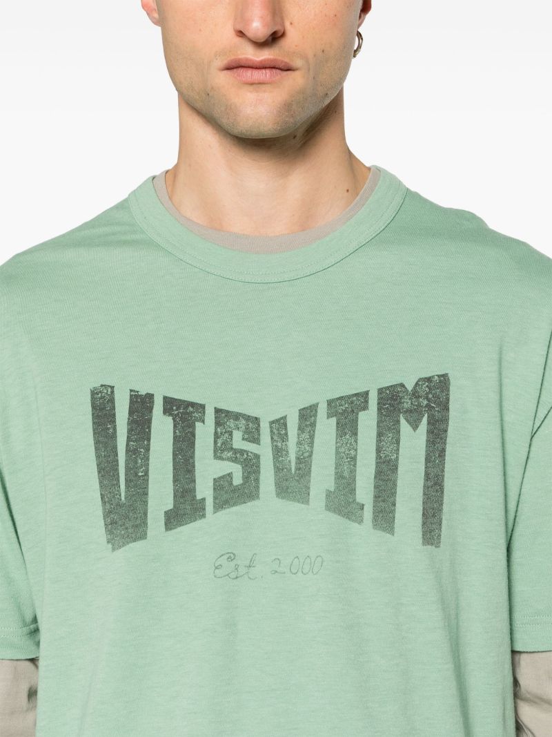 Green Heritage Logo-print T-shirt