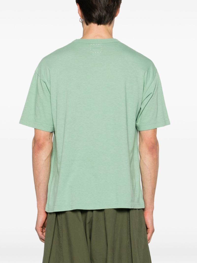 Green Heritage Logo-print T-shirt