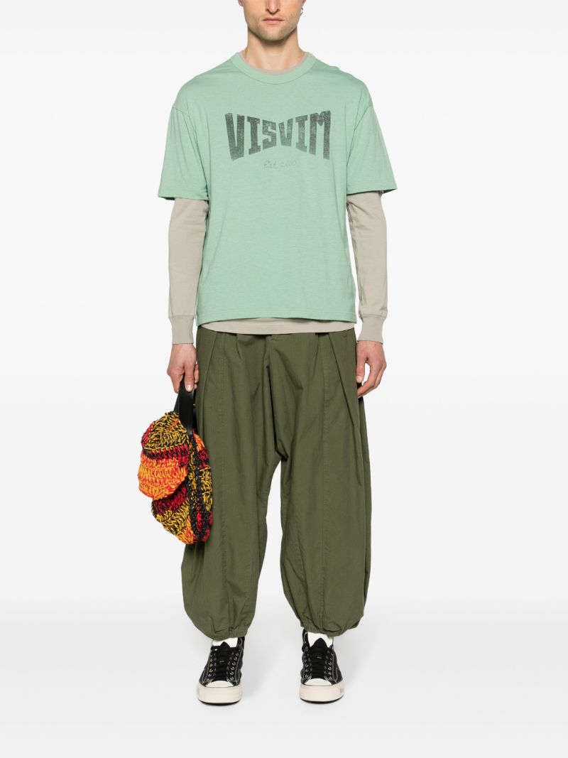 Green Heritage Logo-print T-shirt