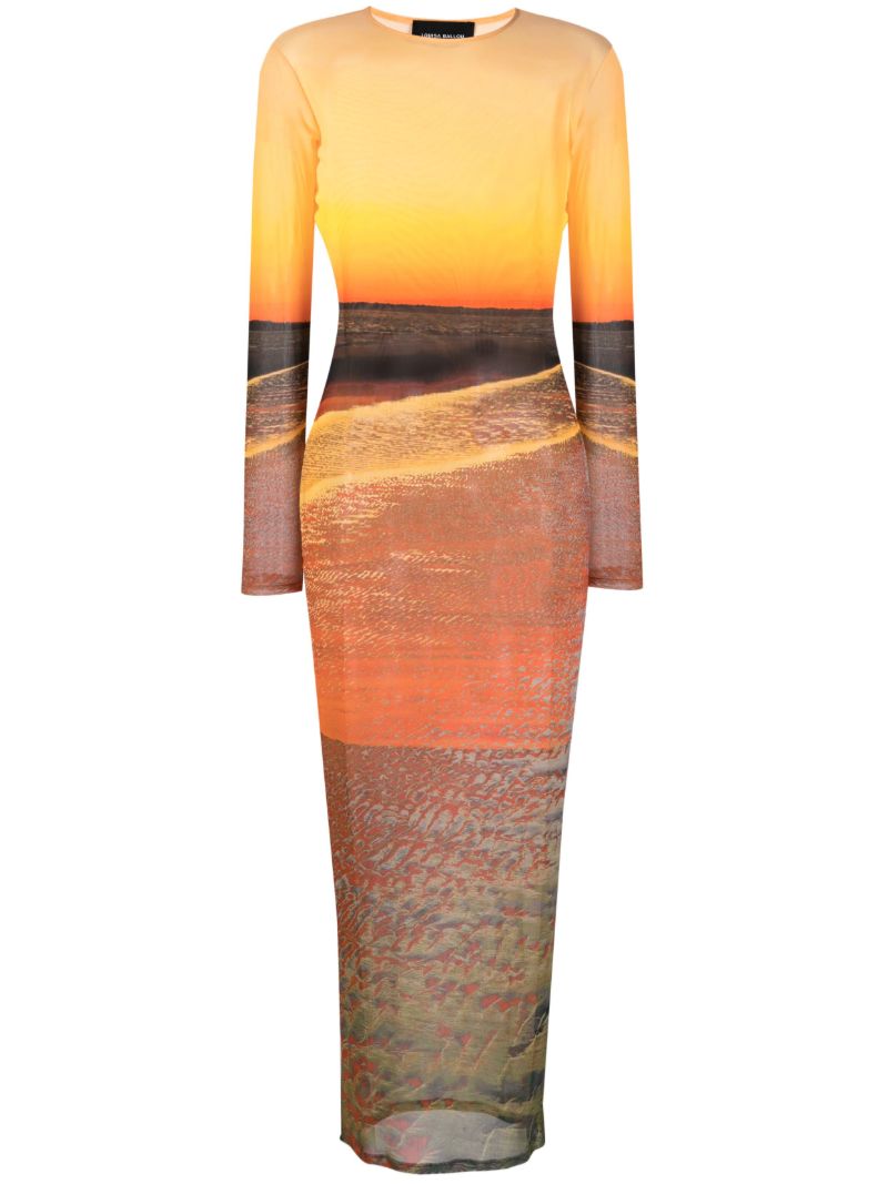 Multicolour High Tide Maxi Dress