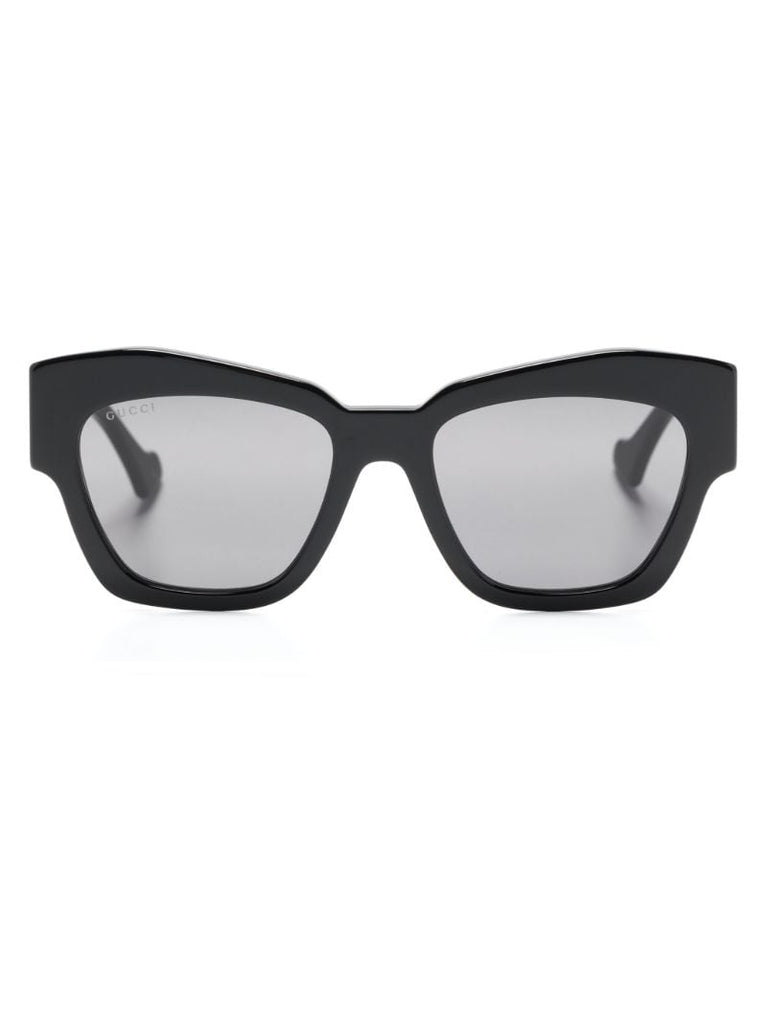 Black Gene Gg Square-frame Sunglasses