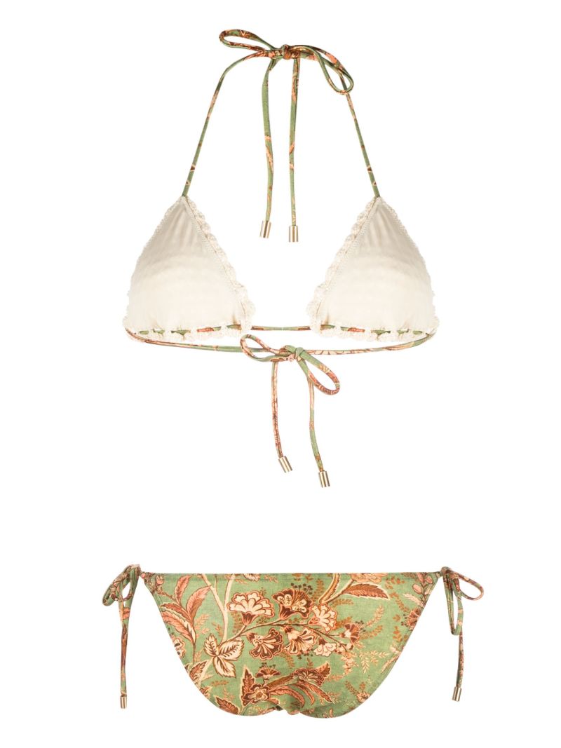 Green Junie Crochet Bikini Set
