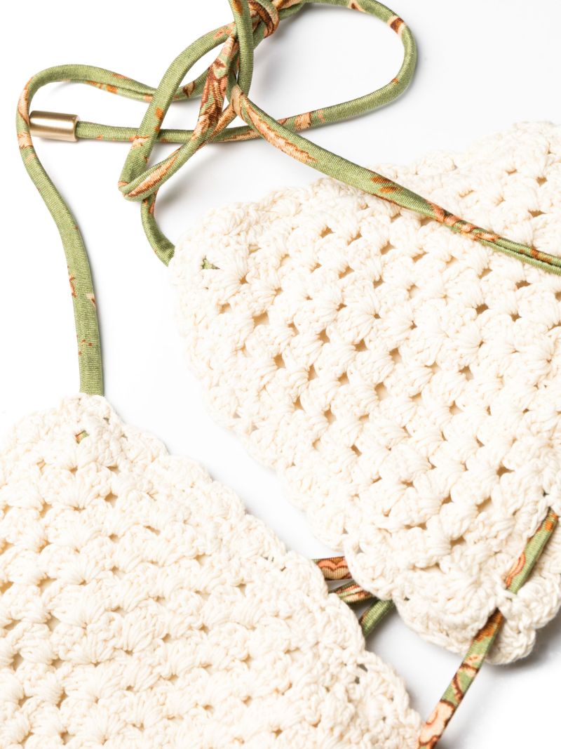 Green Junie Crochet Bikini Set