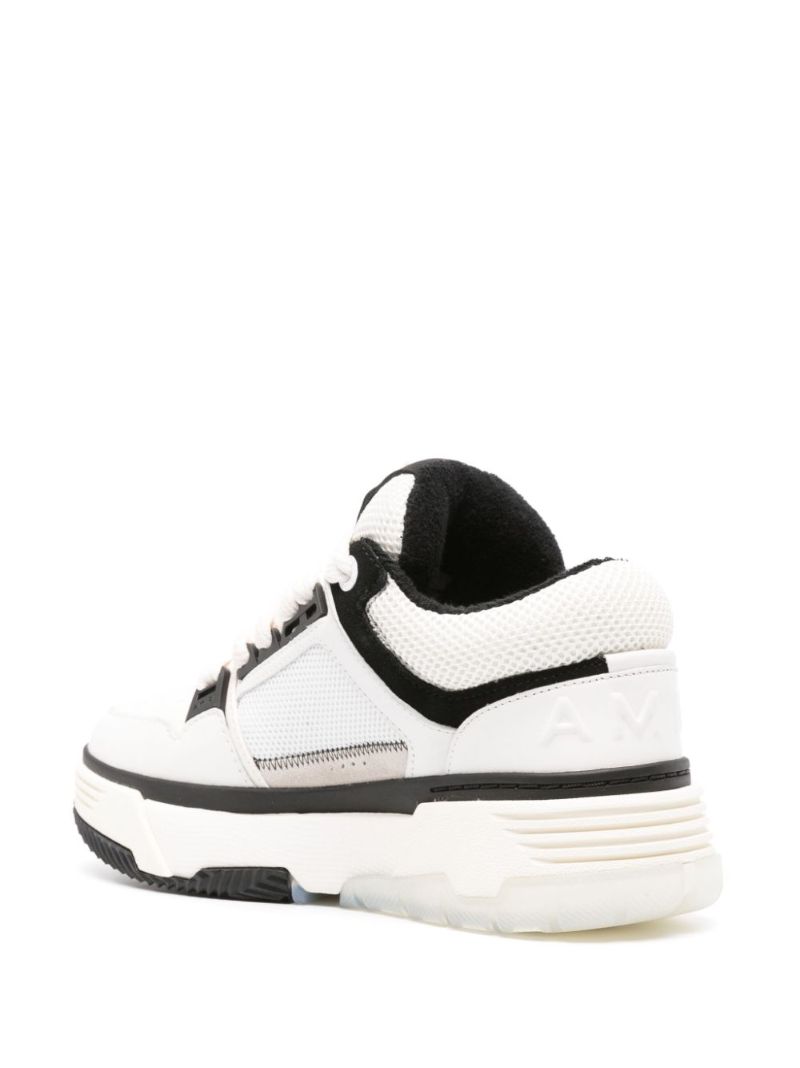 White Ma-1 Leather Sneakers