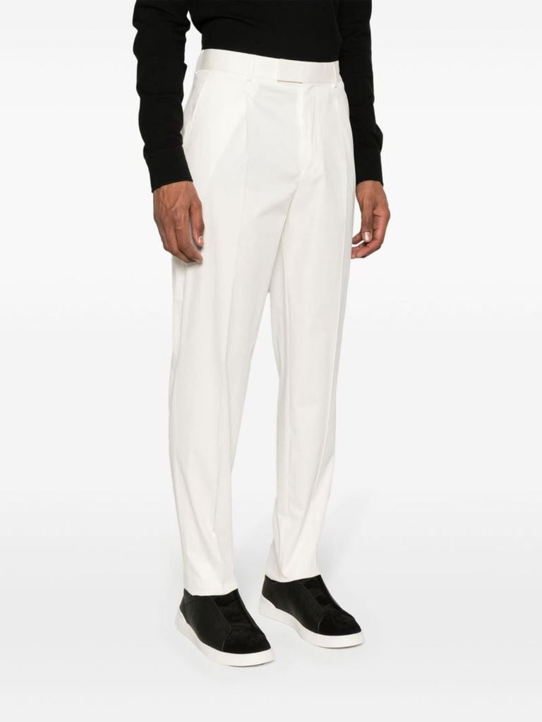 Straight-leg Tailored Trousers