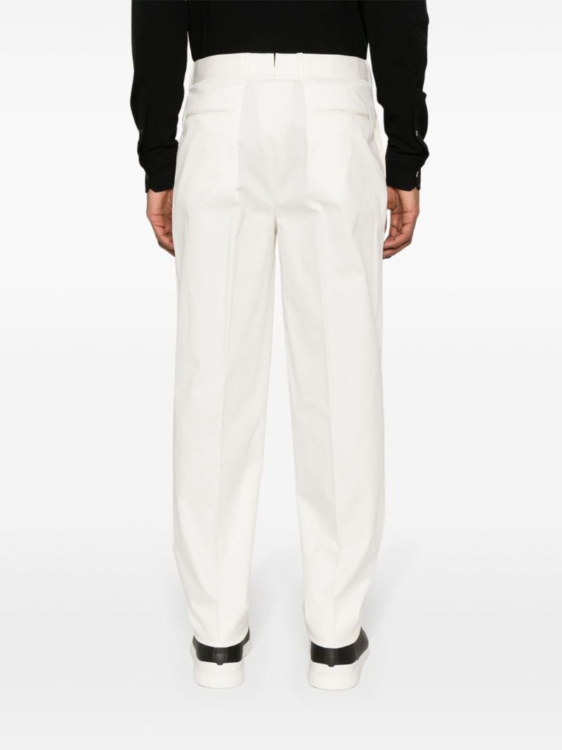 Straight-leg Tailored Trousers