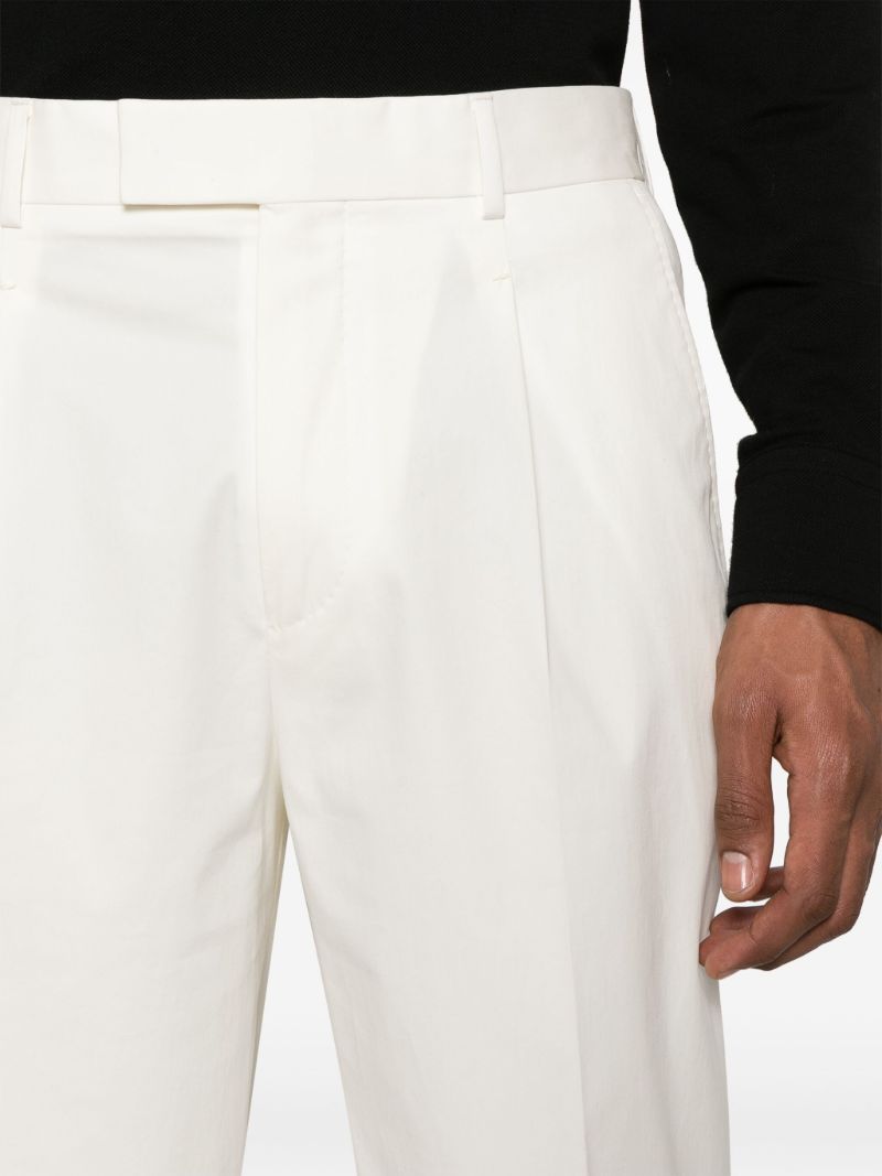 Straight-leg Tailored Trousers