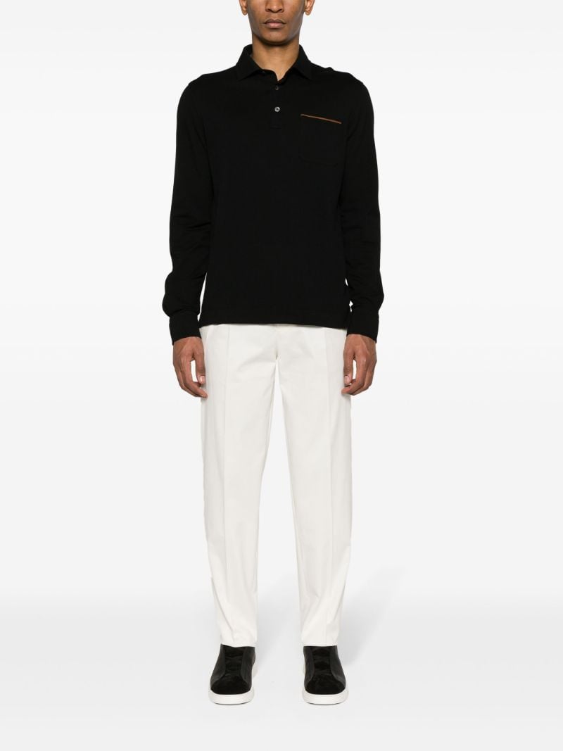 Straight-leg Tailored Trousers