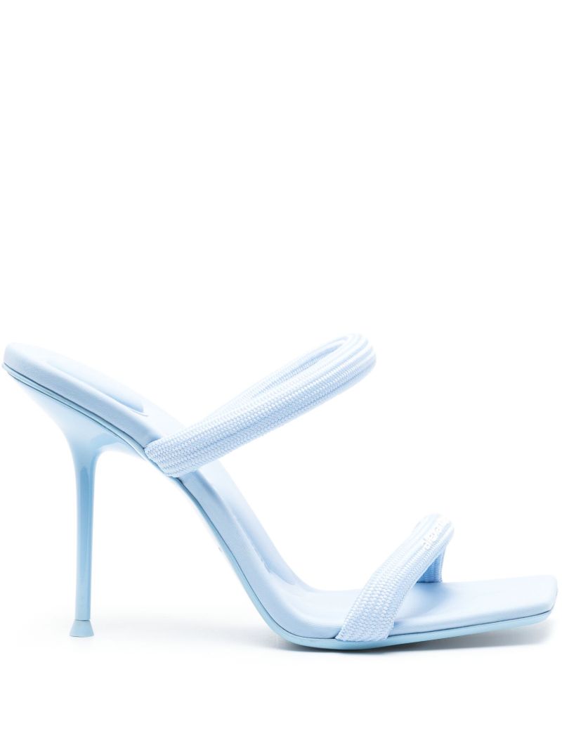 Blue Julie 105 Woven Mules