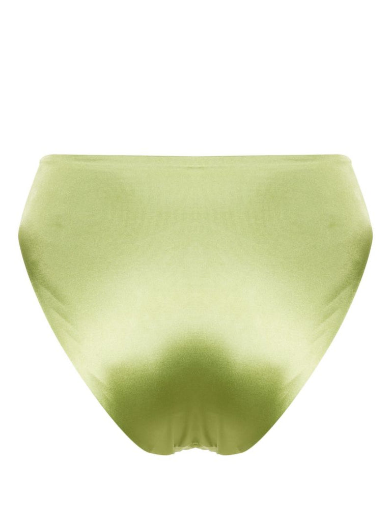 Green the 90s Rise Bikini Bottoms
