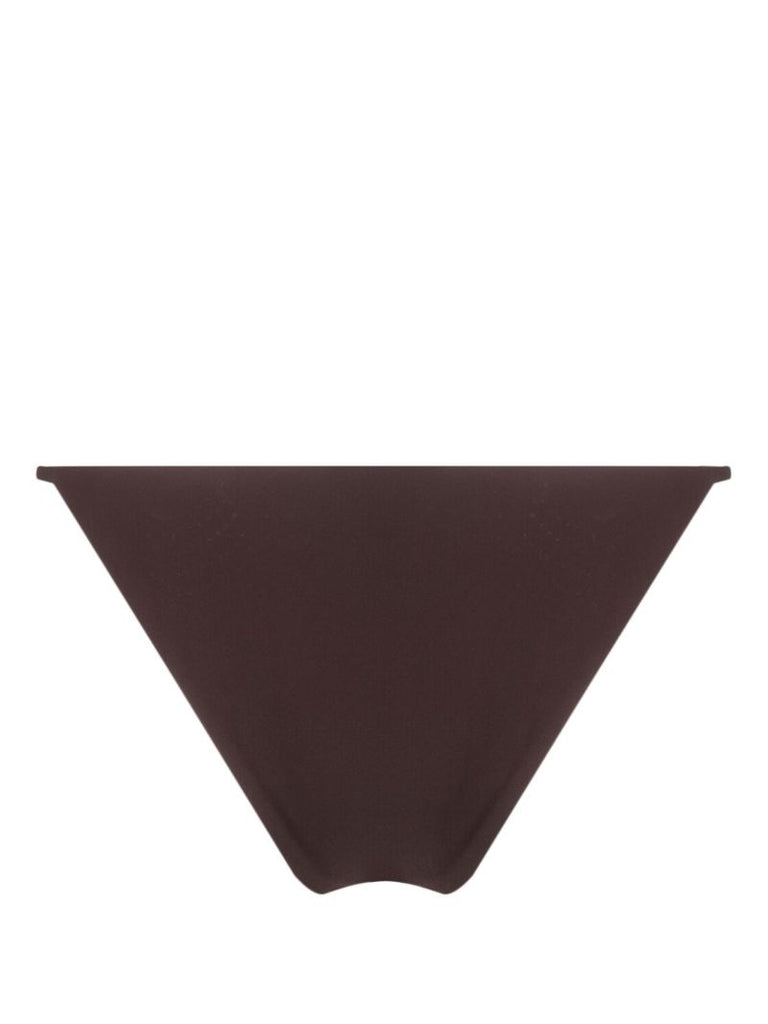 Brown Crystal Bikini Bottoms