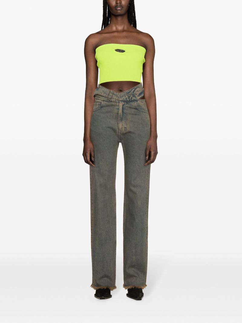Green M-clarksvillex Bandeau Top
