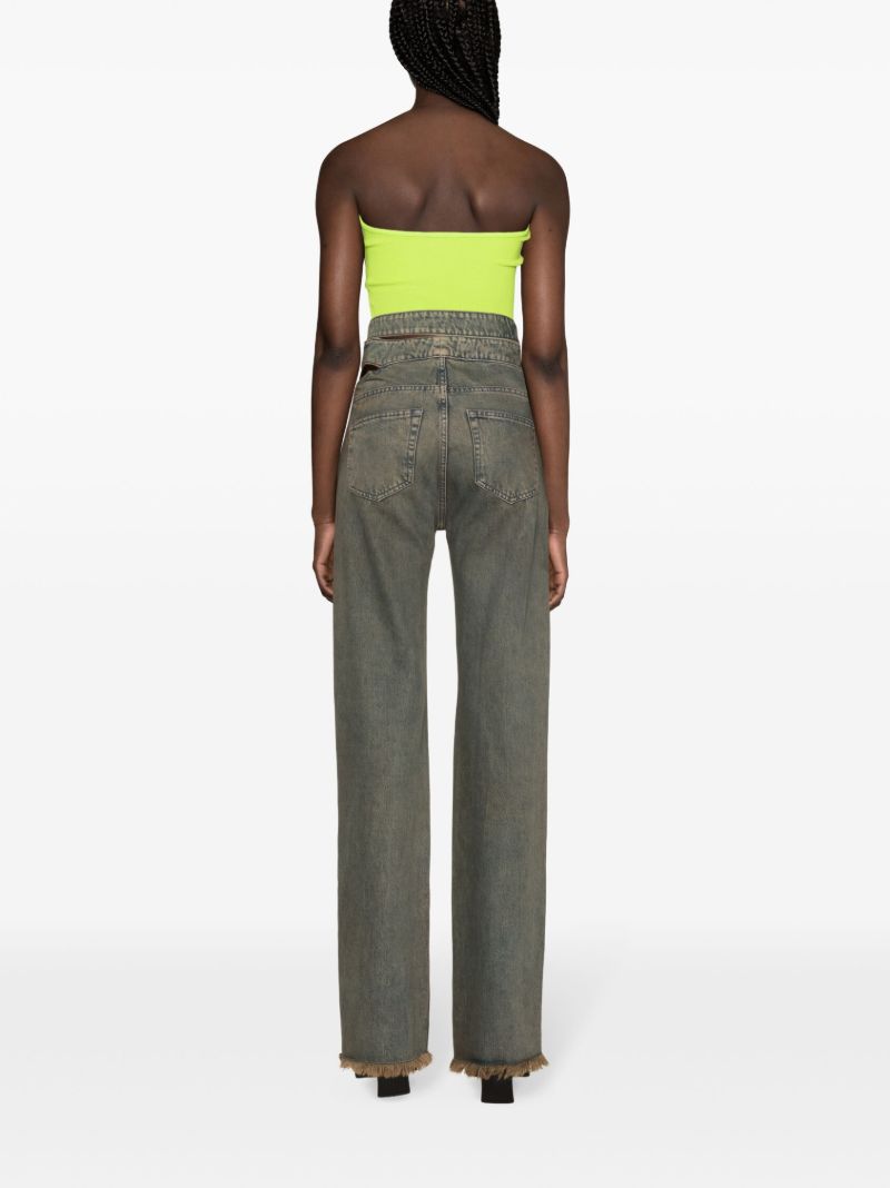 Green M-clarksvillex Bandeau Top