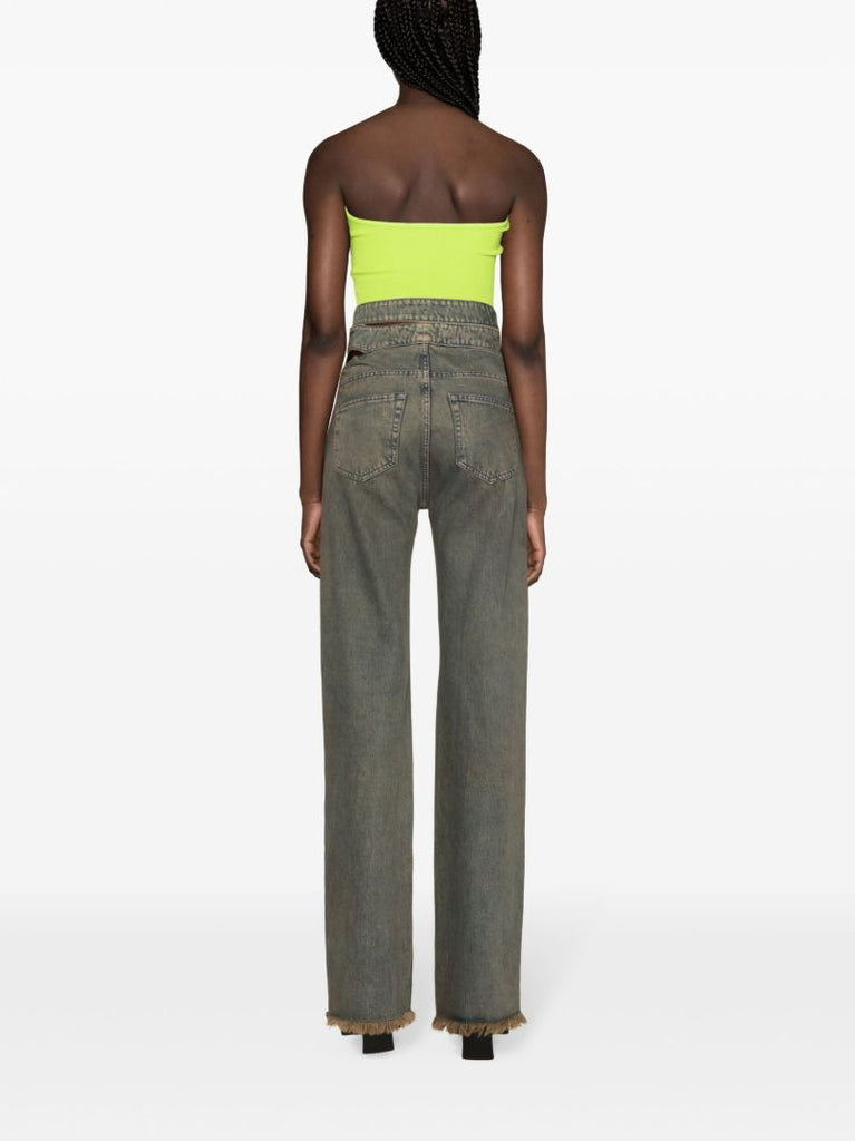 Green M-clarksvillex Bandeau Top