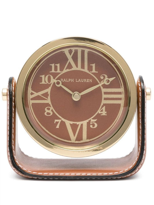 Brennan Leather Clock