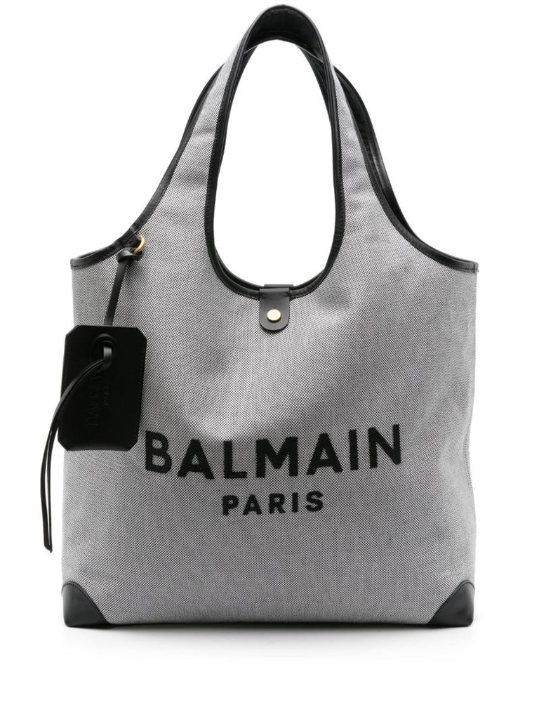 Grey B-army Grocery Tote Bag