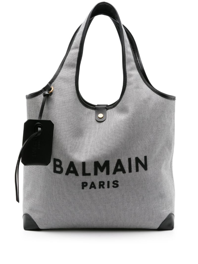 Grey B-army Grocery Tote Bag