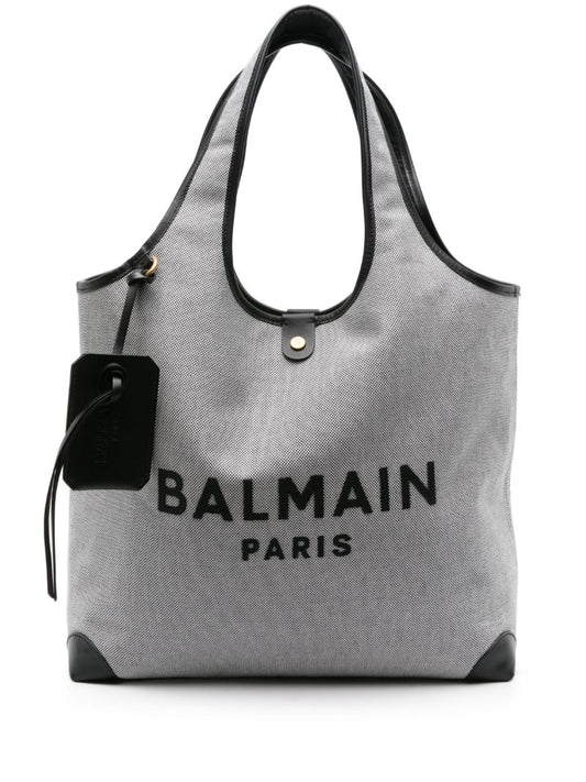 Grey B-army Grocery Tote Bag