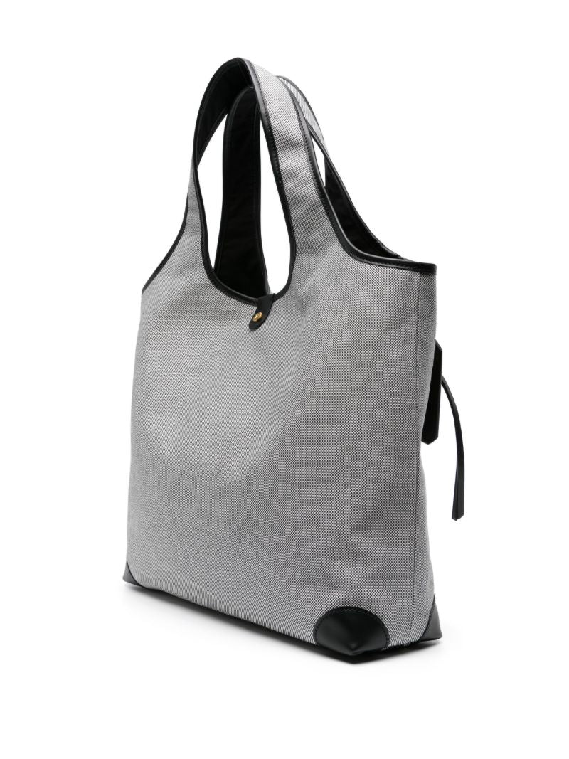 Grey B-army Grocery Tote Bag