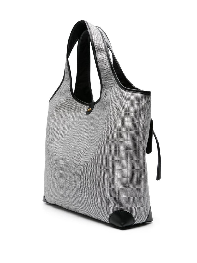 Grey B-army Grocery Tote Bag
