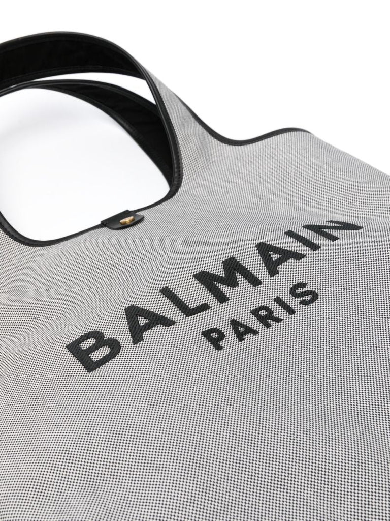 Grey B-army Grocery Tote Bag