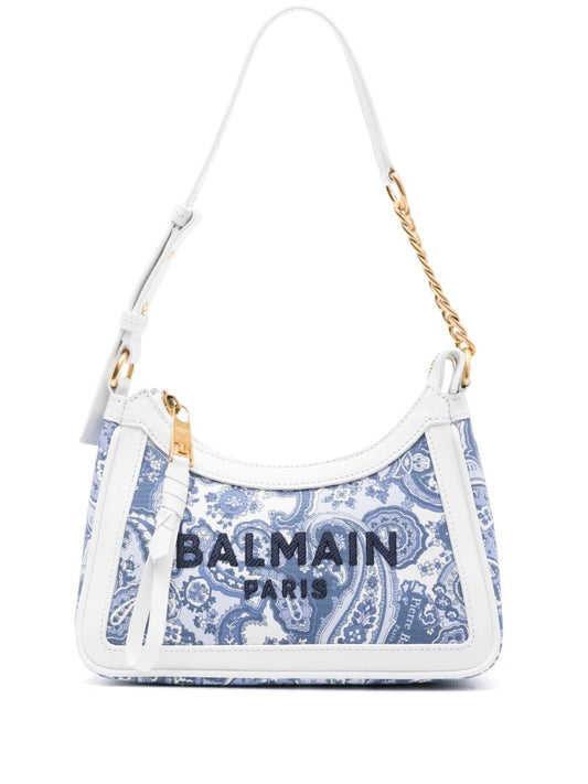 Blue B-army Paisley Shoulder Bag