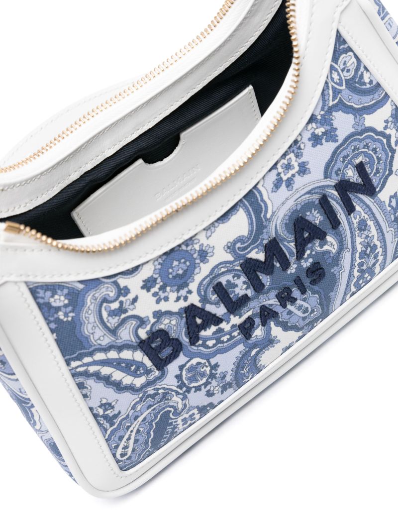 Blue B-army Paisley Shoulder Bag