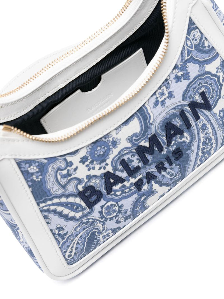Blue B-army Paisley Shoulder Bag