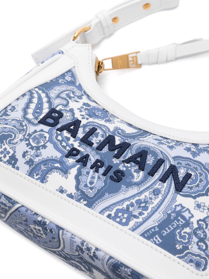 Blue B-army Paisley Shoulder Bag