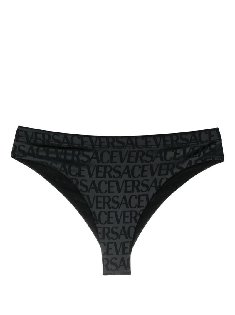 Black Versace Allover Briefs