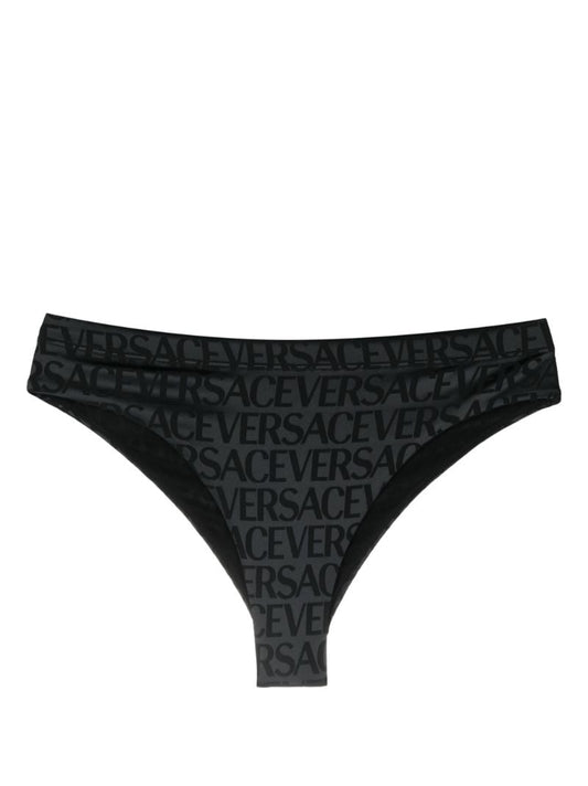 Black Versace Allover Briefs