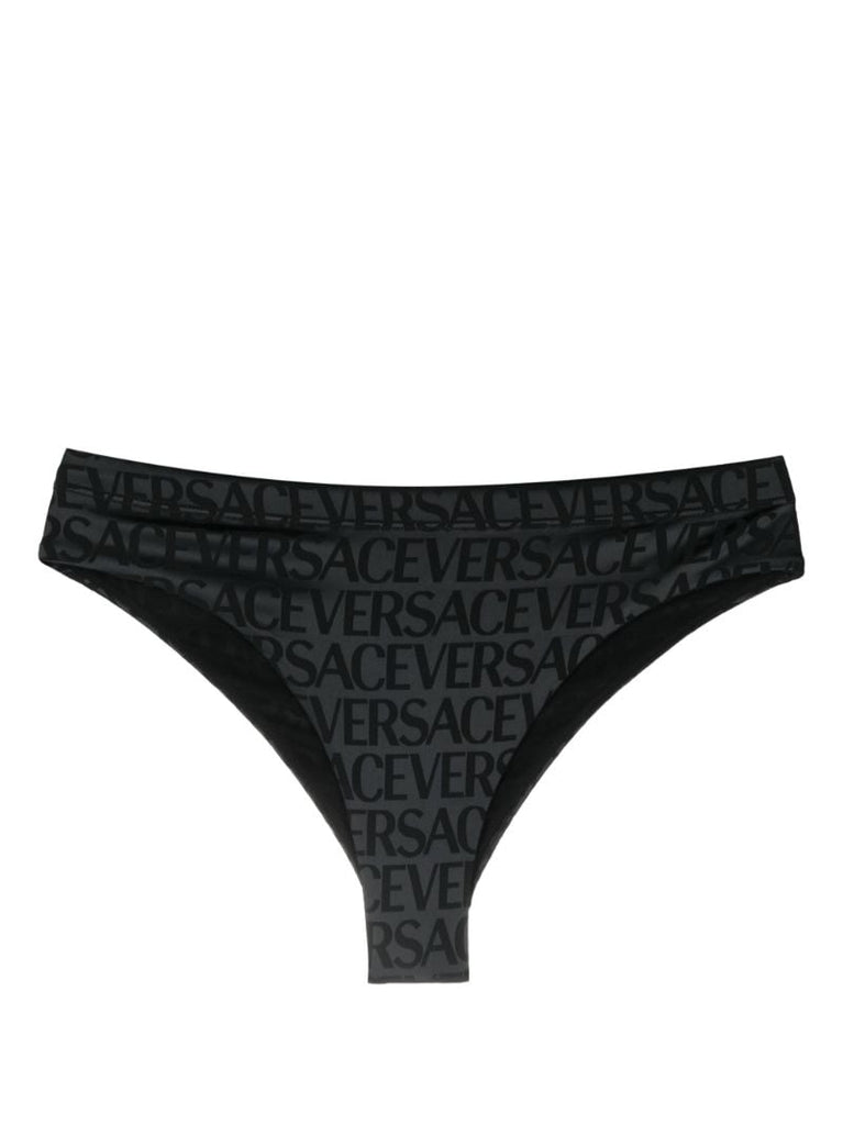 Black Versace Allover Briefs
