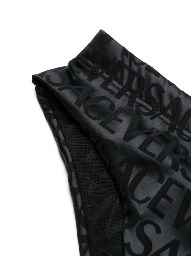 Black Versace Allover Briefs