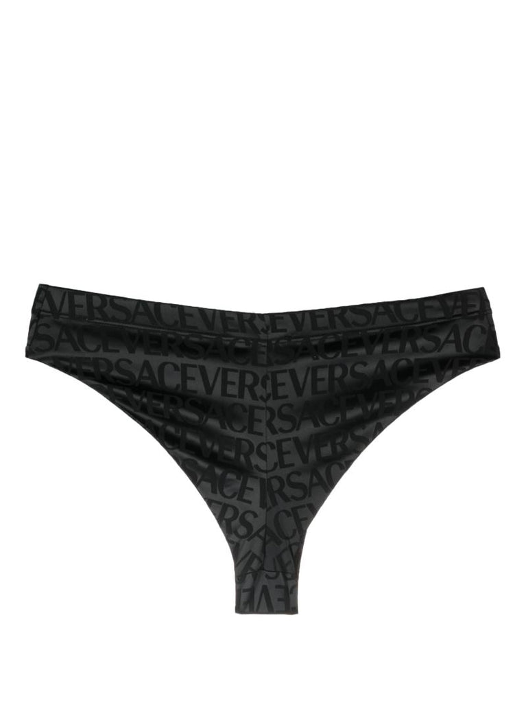 Black Versace Allover Briefs