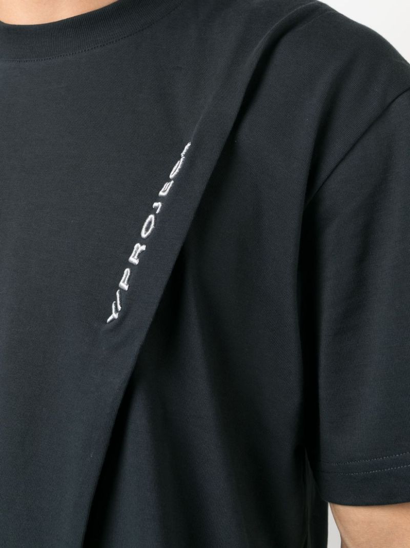 Grey Pinched Organic Cotton T-shirt