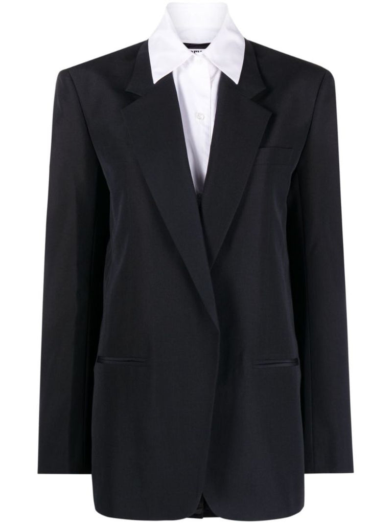 Black Combo Blazer