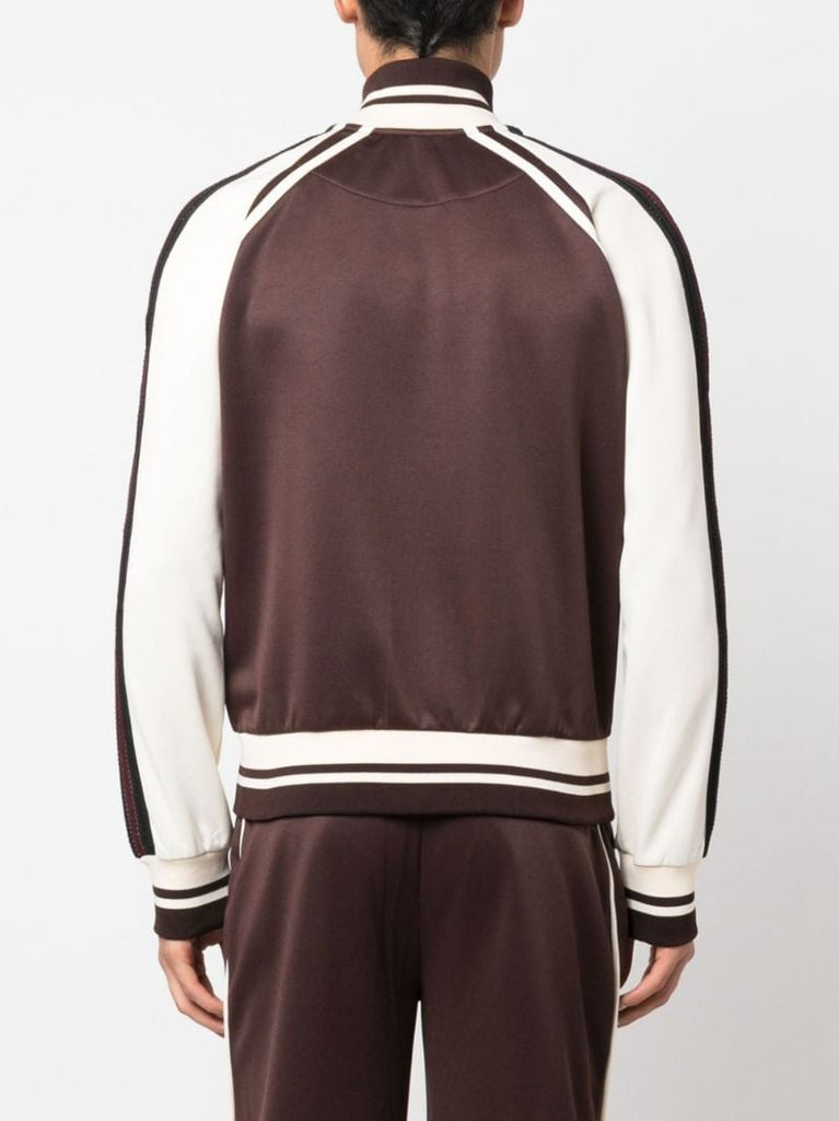 Brown Kola Logo-embroidered Track Jacket