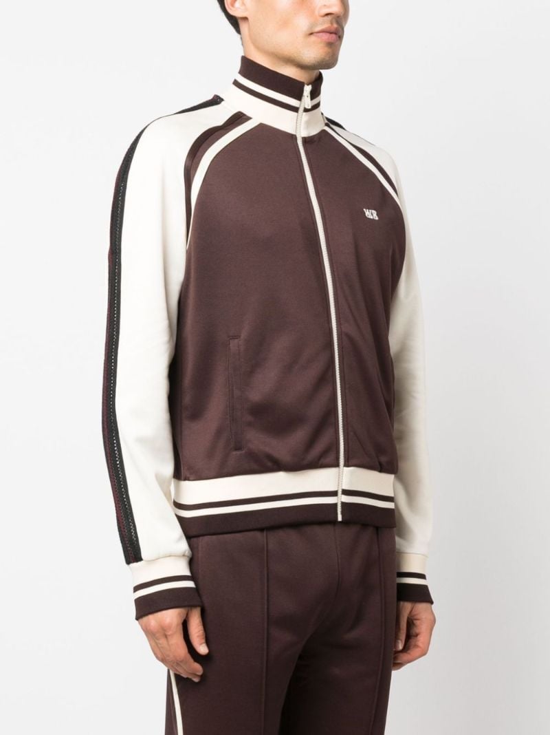 Brown Kola Logo-embroidered Track Jacket