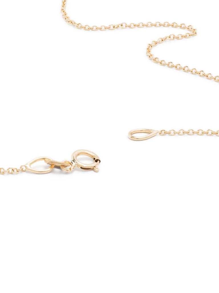 18k Yellow Gold Og Links Diamond Necklace