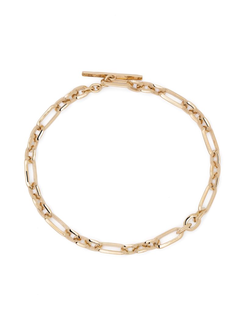 18k Yellow Gold Chain Bracelet