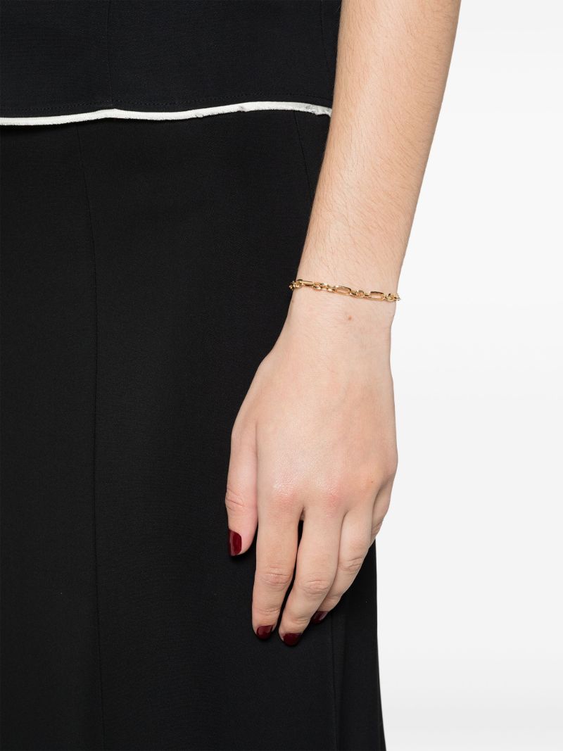 18k Yellow Gold Chain Bracelet