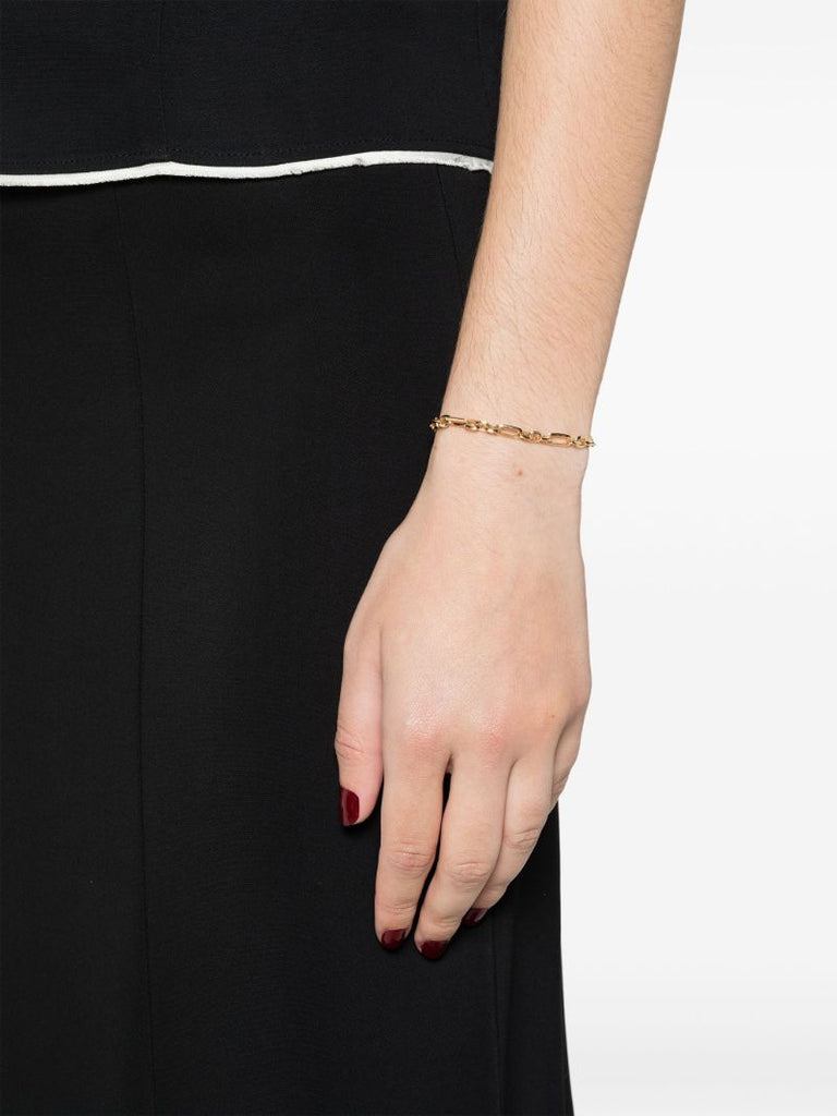 18k Yellow Gold Chain Bracelet